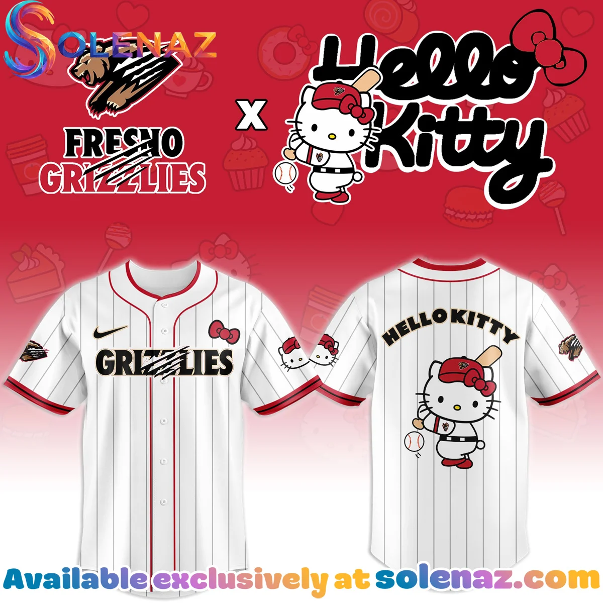 Fresno Grizzlies x Hello Kitty Jersey Fresno Grizzlies x Hello Kitty Jersey