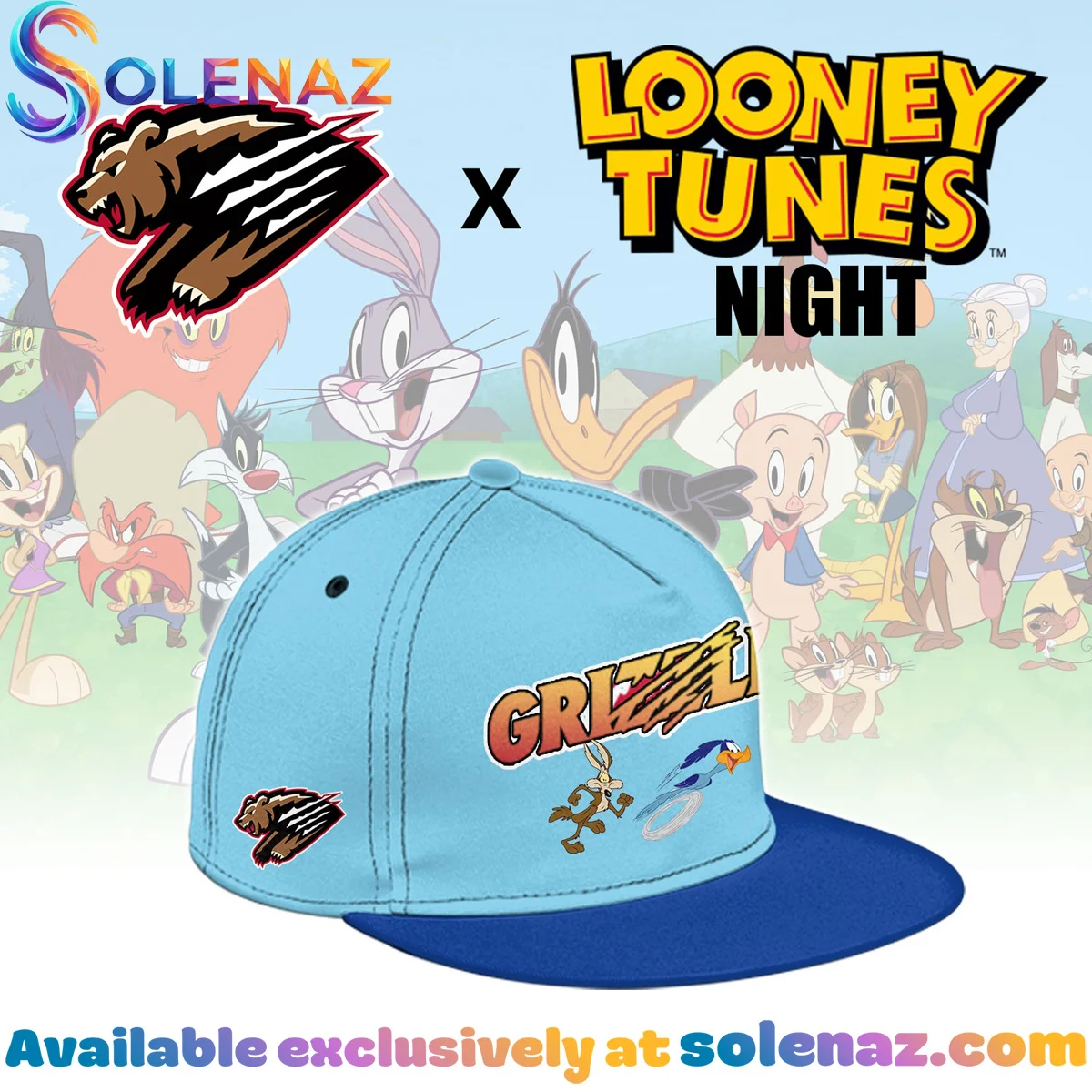 Fresno Grizzlies x Looney Tunes Jersey Fresno Grizzlies x Looney Tunes Jersey