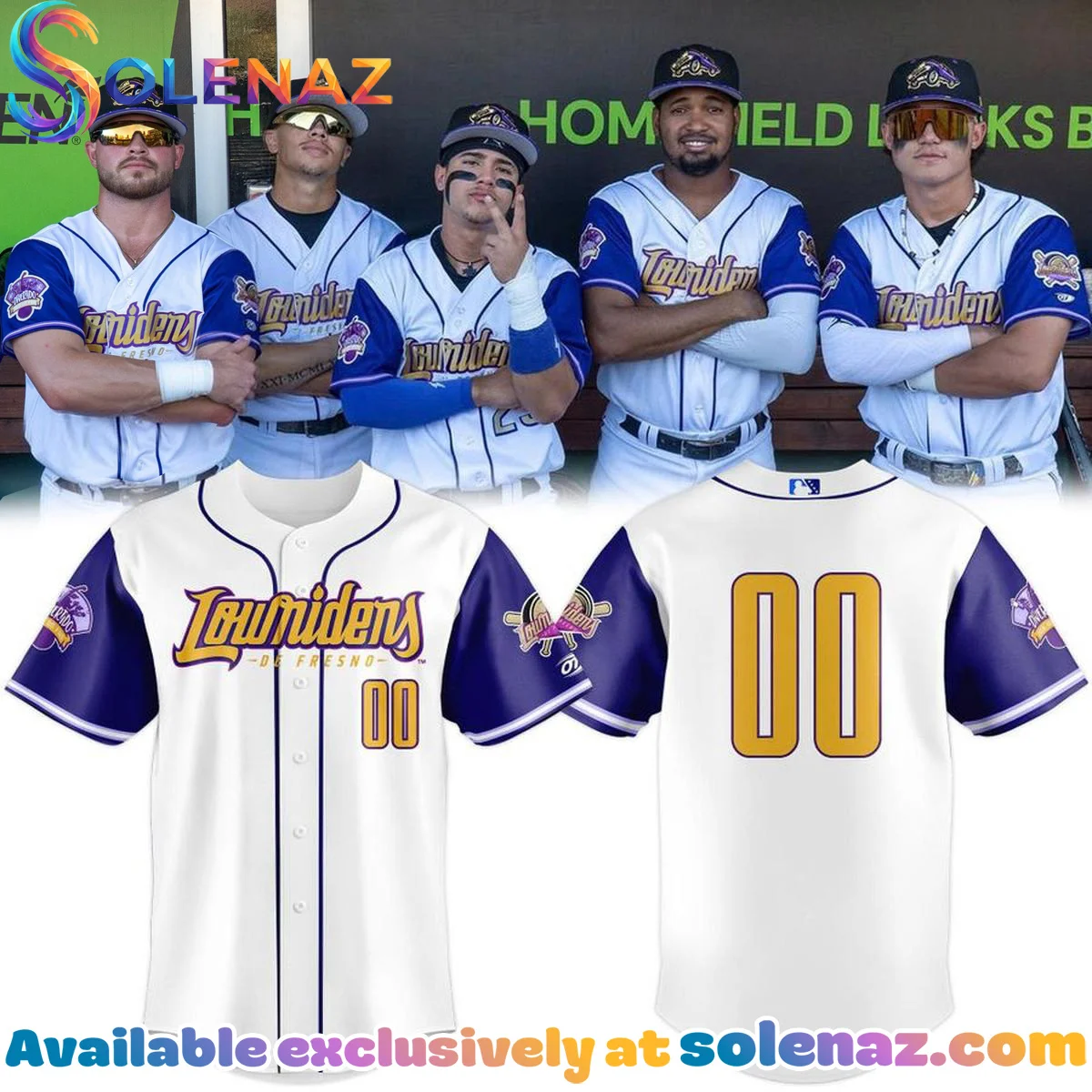 Fresno Grizzlies Lowriders de Fresno Jersey