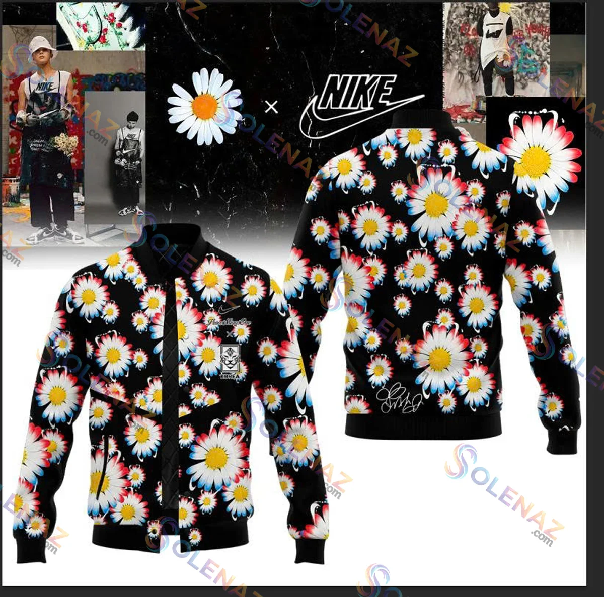 G-Dragon PEACEMINUSONE Bomber Jacket - Variant 2 G-Dragon PEACEMINUSONE Bomber Jacket - Variant 2
