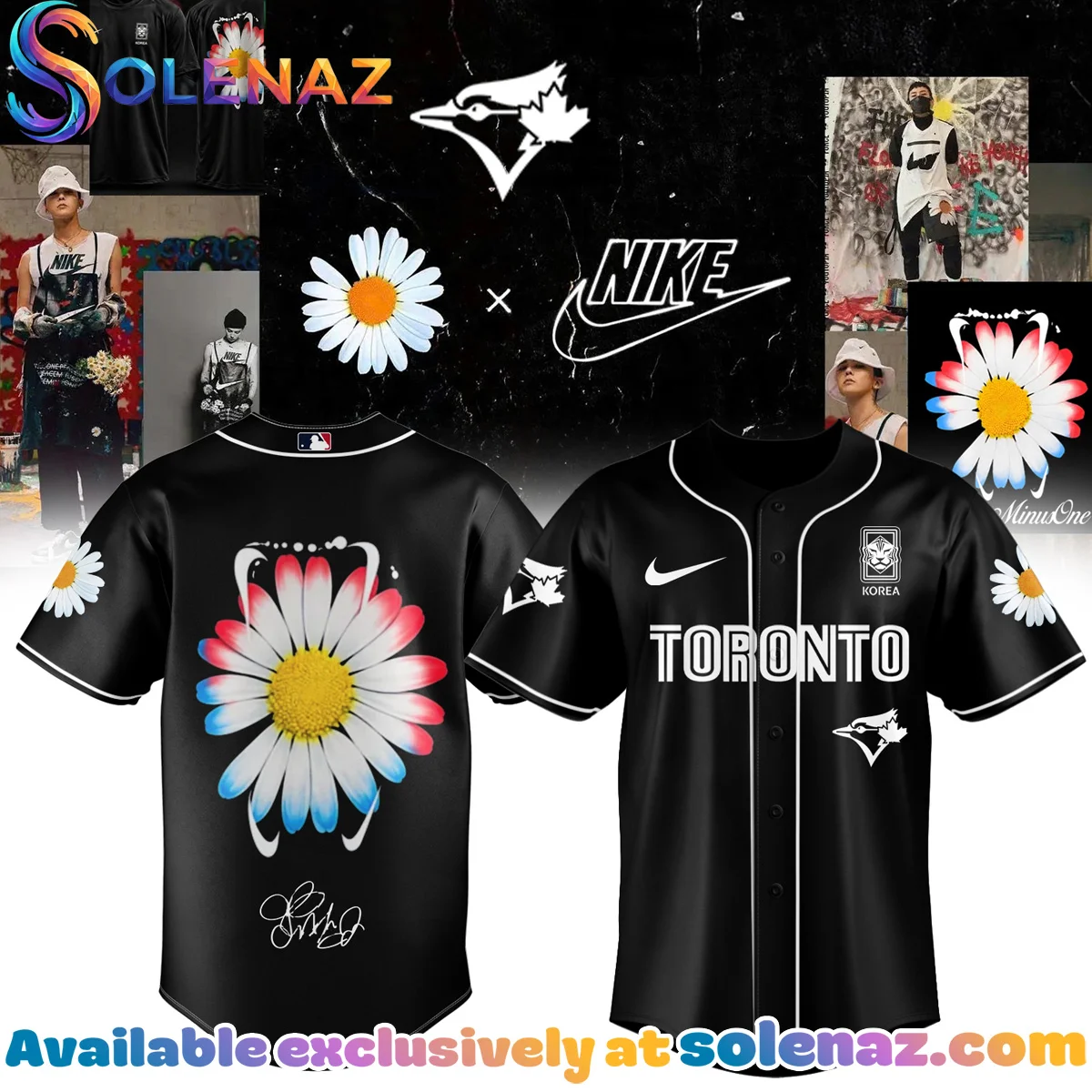 G-Dragon PEACEMINUSONE x MLB Jersey G-Dragon PEACEMINUSONE x MLB Jersey
