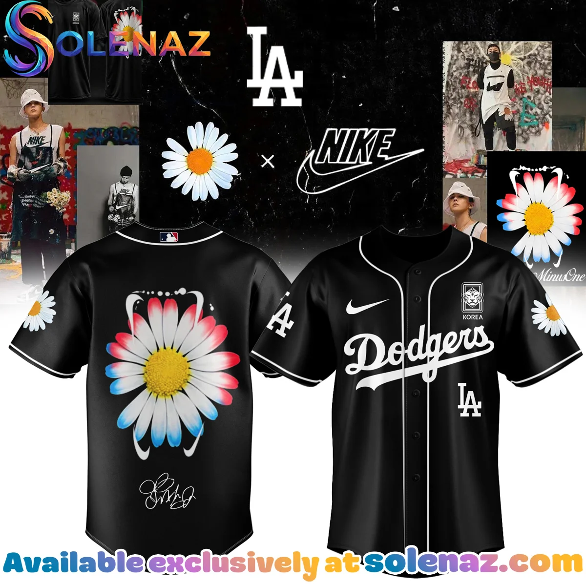 G-Dragon PEACEMINUSONE x MLB Jersey G-Dragon PEACEMINUSONE x MLB Jersey