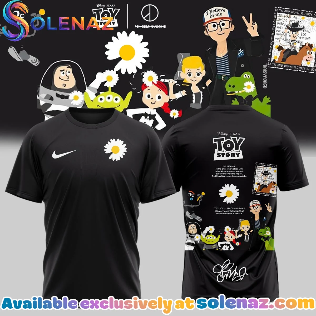 G-Dragon PEACEMINUSONE x TOY STORY T-Shirt & Hoodie (Release 5)