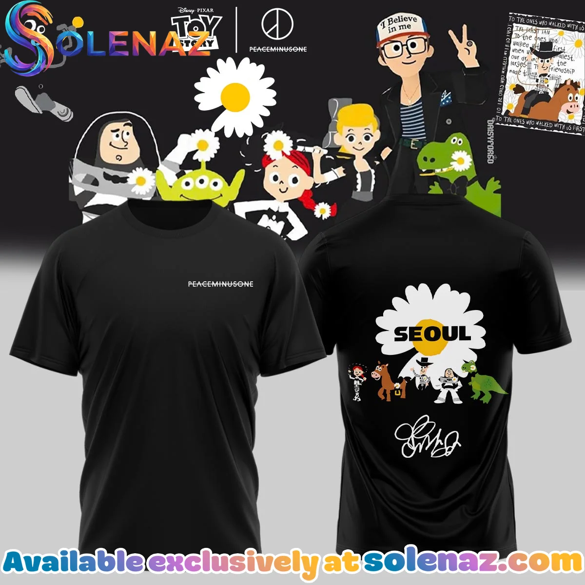 G-Dragon PEACEMINUSONE x TOY STORY T-Shirt & Hoodie (Style 14)