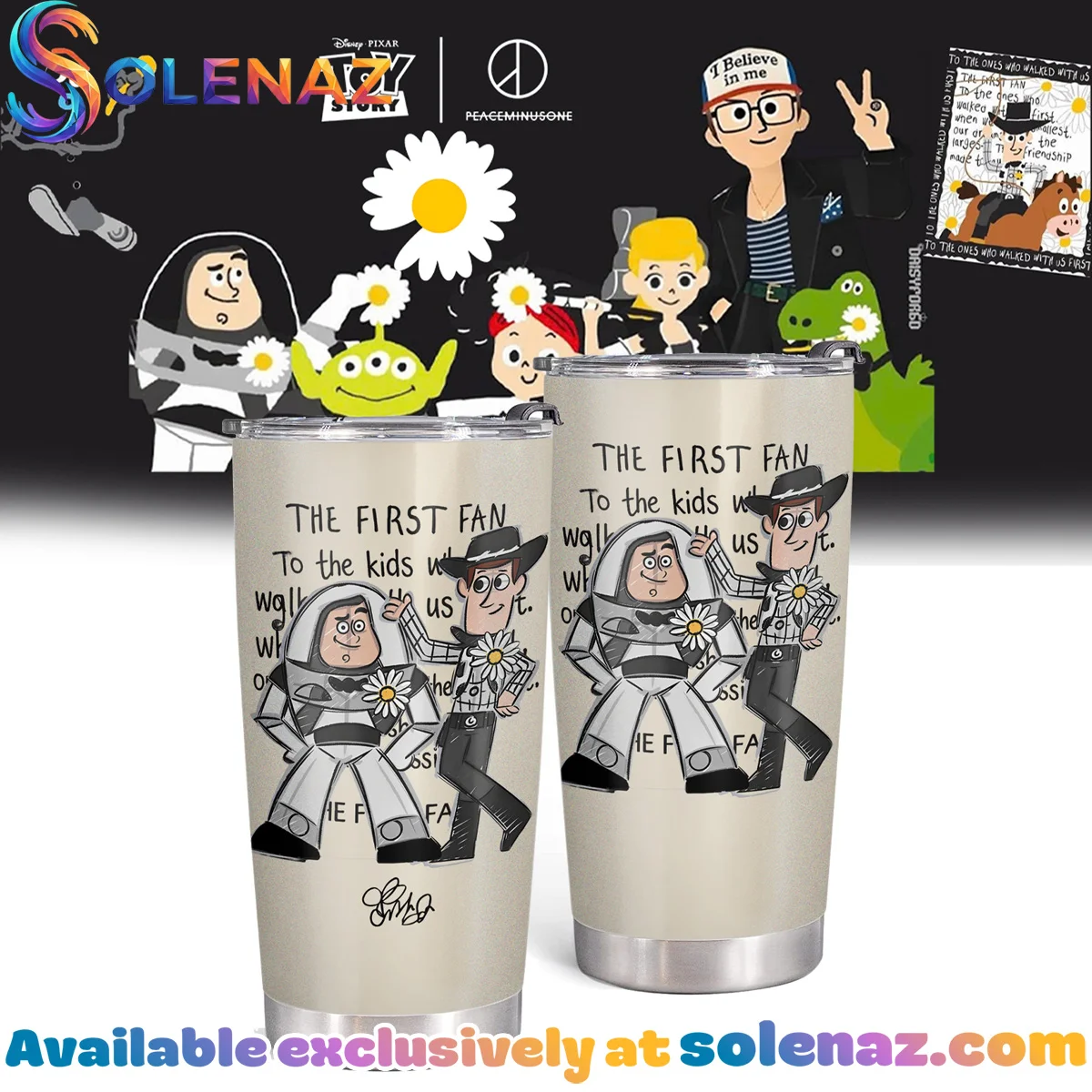 G-Dragon PEACEMINUSONE x TOY STORY Tumbler (Release 16)