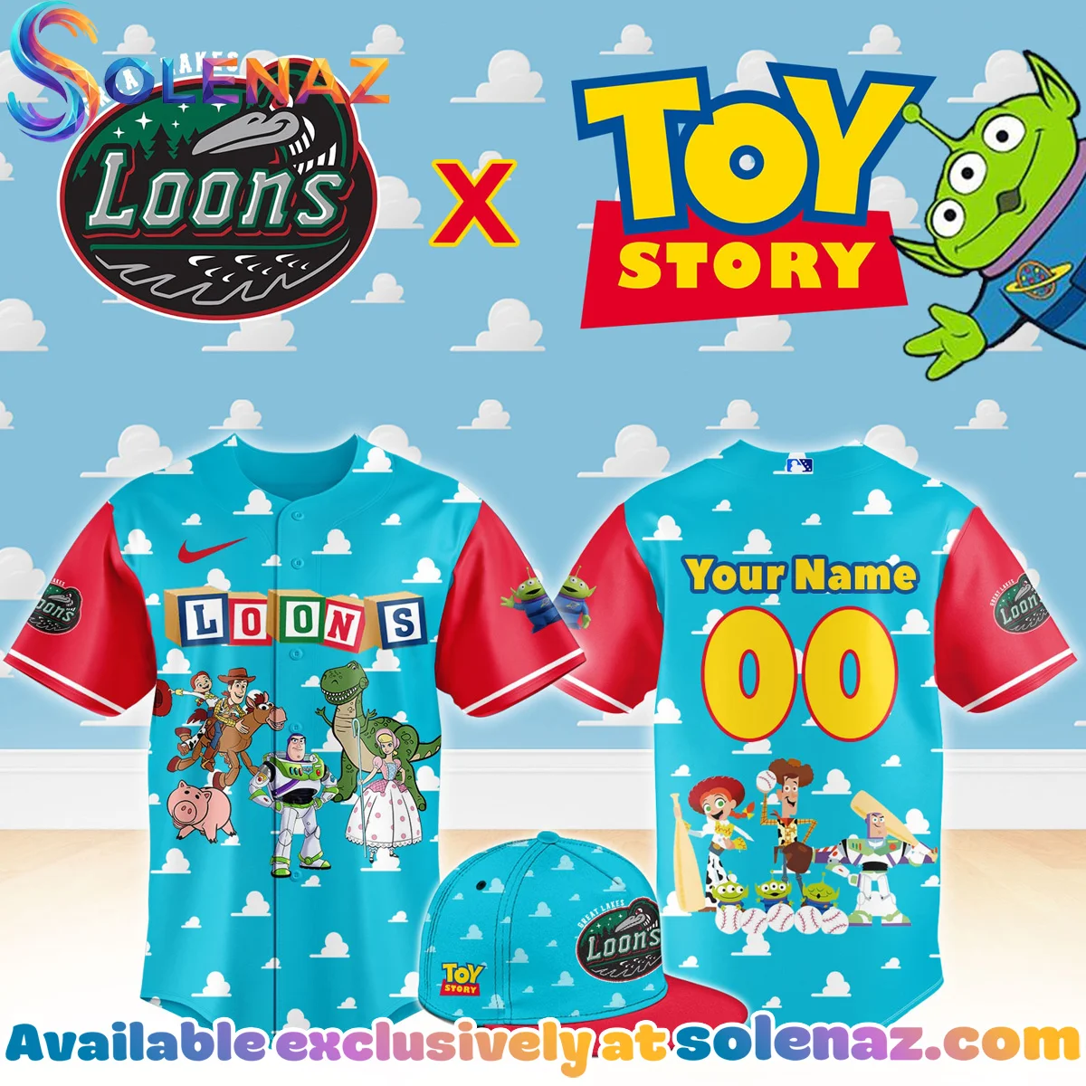 Great Lakes Loons x Toy Story Jersey