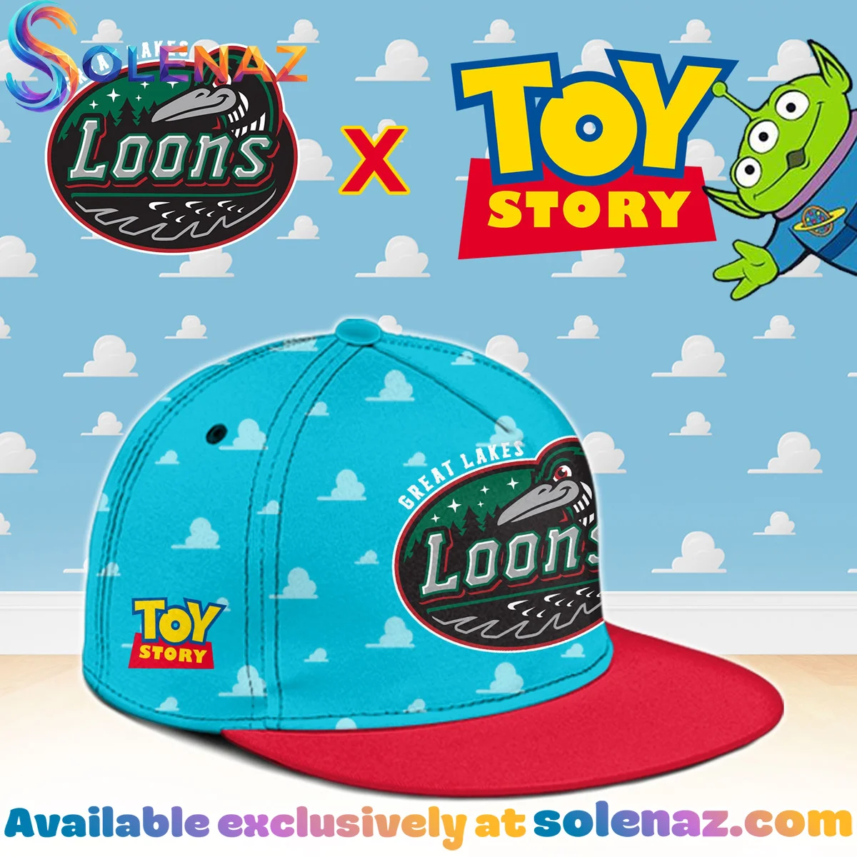 Great Lakes Loons x Toy Story Jersey Great Lakes Loons x Toy Story Jersey