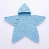 Baby Crochet Starfish Swaddle Blanket 10