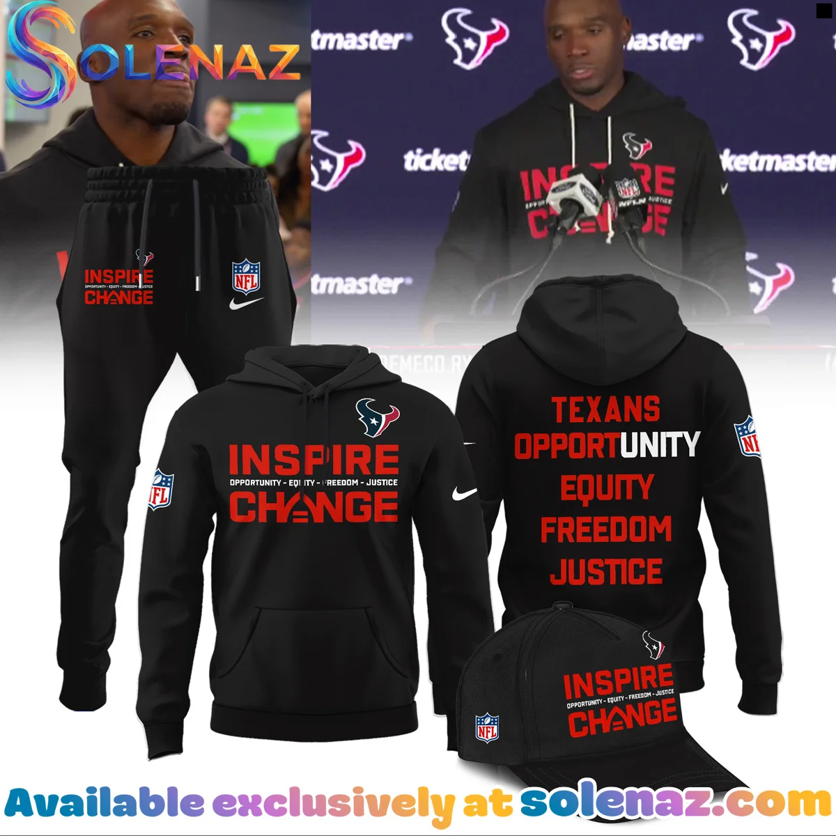 Houston Texans Inspire Change Shirt & Hoodie