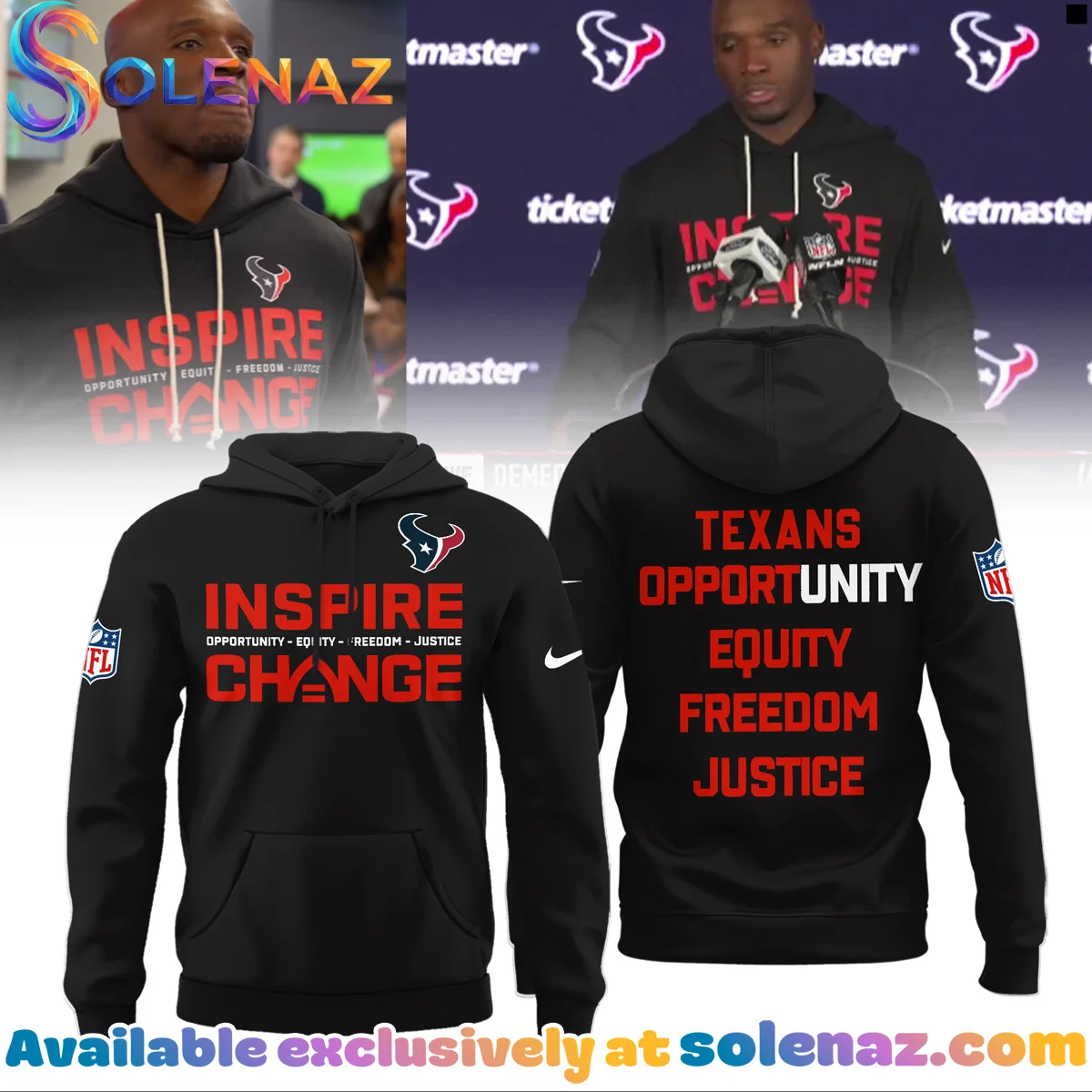 Houston Texans Inspire Change Shirt & Hoodie Houston Texans Inspire Change Shirt & Hoodie