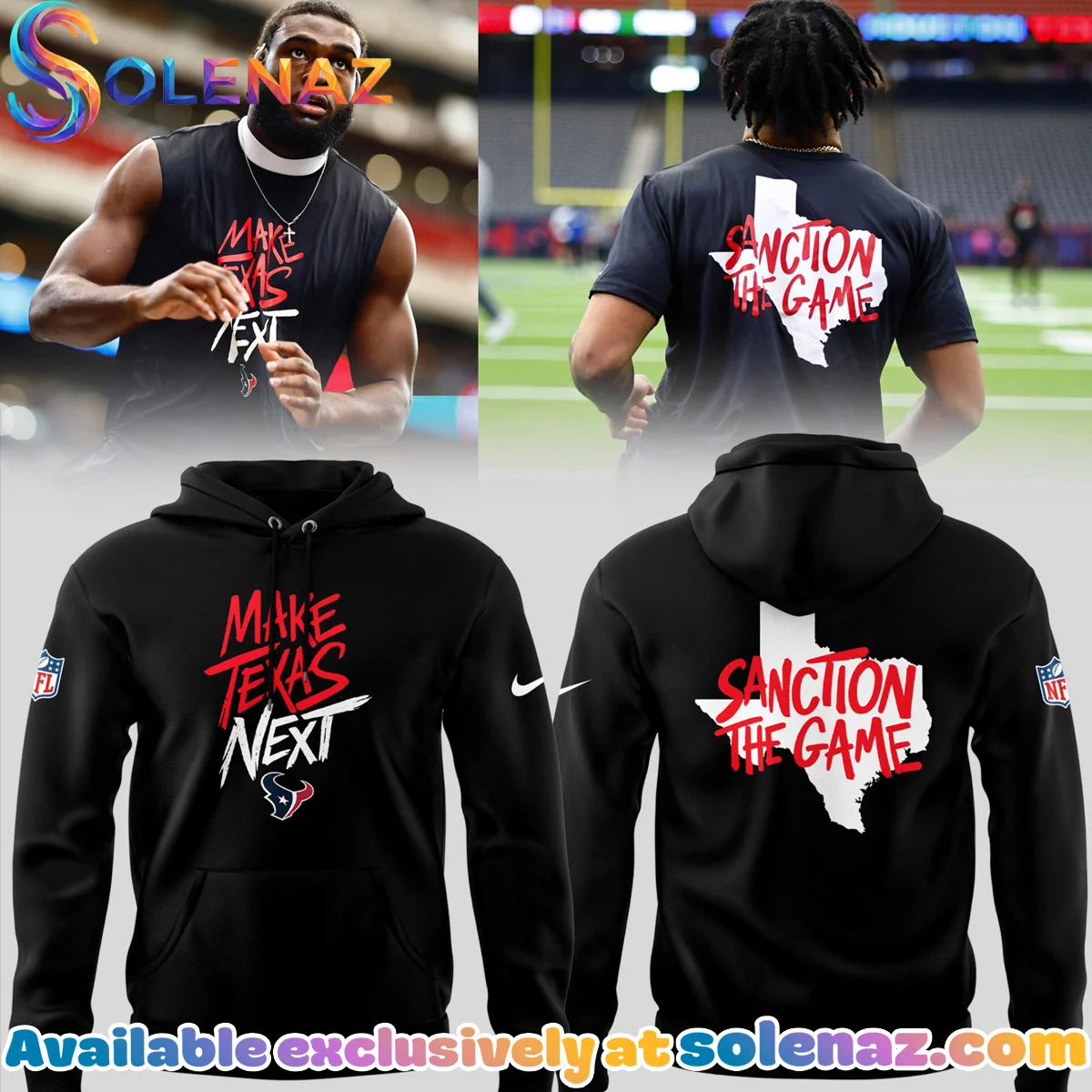 Houston Texans Make Texas Next Shirt & Hoodie - Series 2