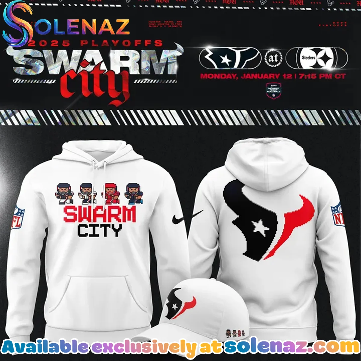 Houston Texans SWARM City Shirt & Hoodie (Design 8) Houston Texans SWARM City Shirt & Hoodie (Design 8)