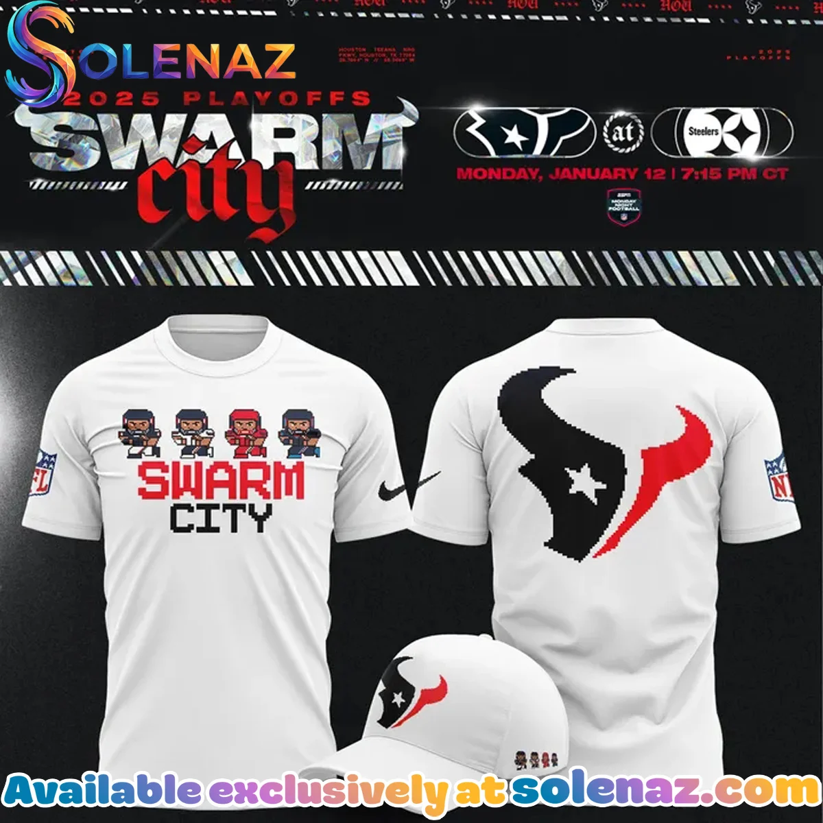 Houston Texans SWARM City Shirt & Hoodie (Design 8) Houston Texans SWARM City Shirt & Hoodie (Design 8)