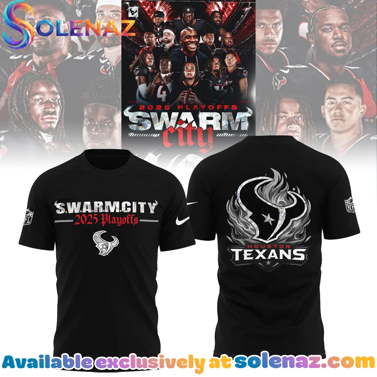 Houston Texans SWARM City Shirt & Hoodie [Drop 9]