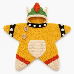Baby Crochet Starfish Swaddle Blanket 15