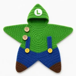 Baby Crochet Starfish Swaddle Blanket 16