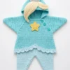 Baby Crochet Starfish Swaddle Blanket 22