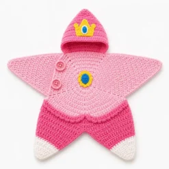 Baby Crochet Starfish Swaddle Blanket 17