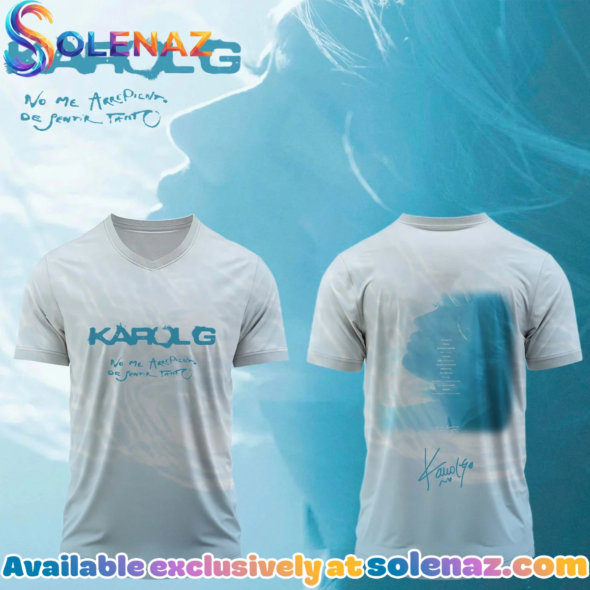 Karol G NO ME ARREPIENTO DE SENTIR TANTO Jersey - Series 4