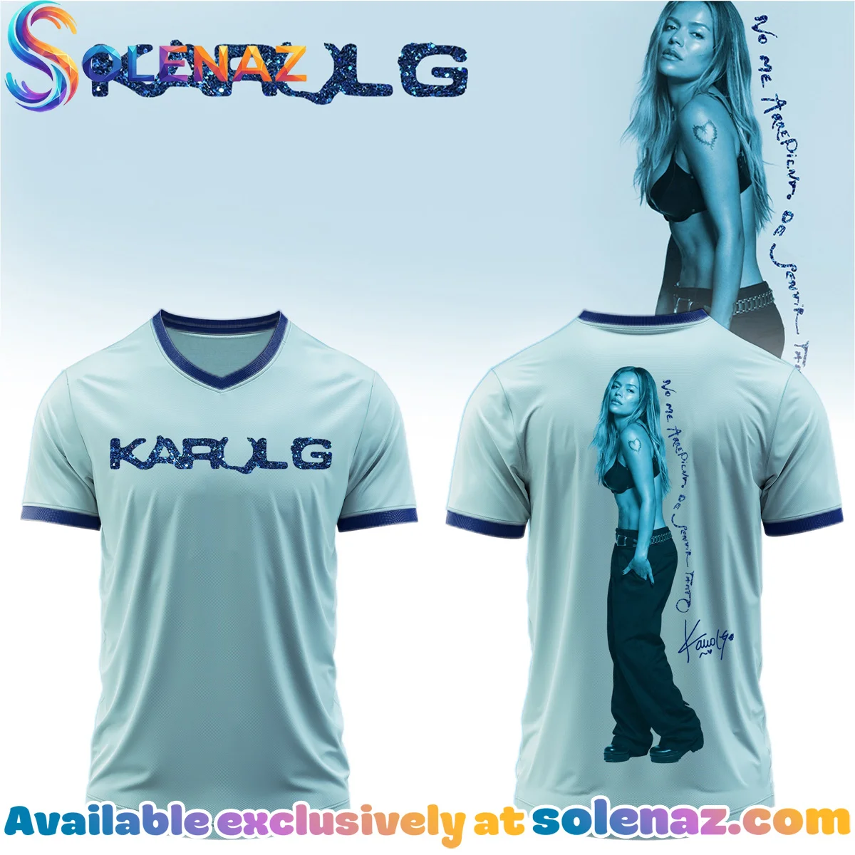 Karol G NO ME ARREPIENTO DE SENTIR TANTO Jersey [Drop 6]