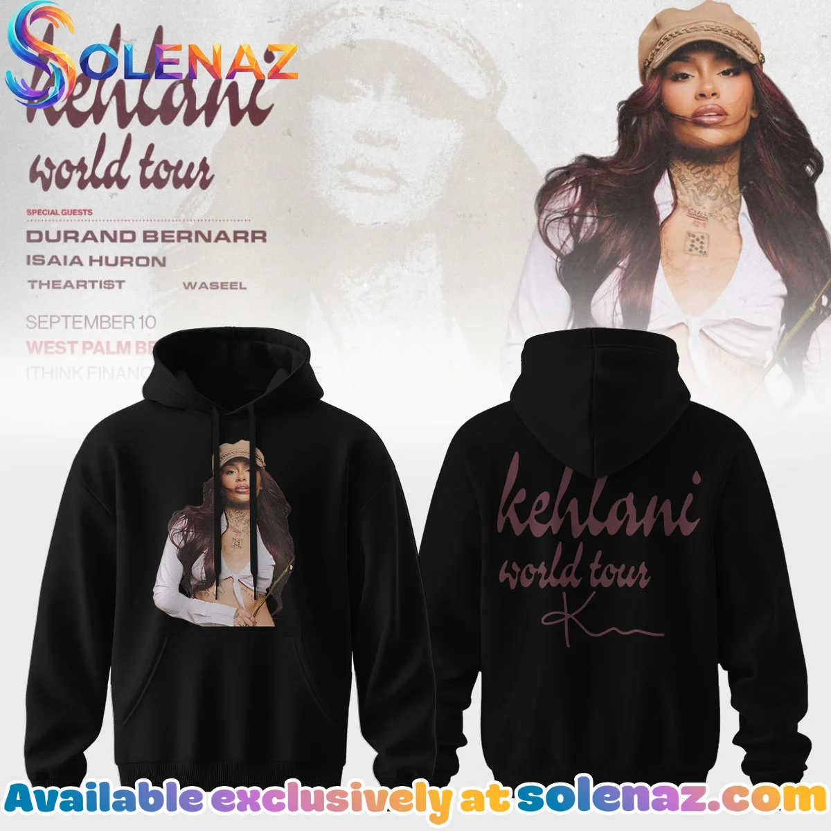 Kehlani World Tour Signature Shirt & Hoodie - Series 1