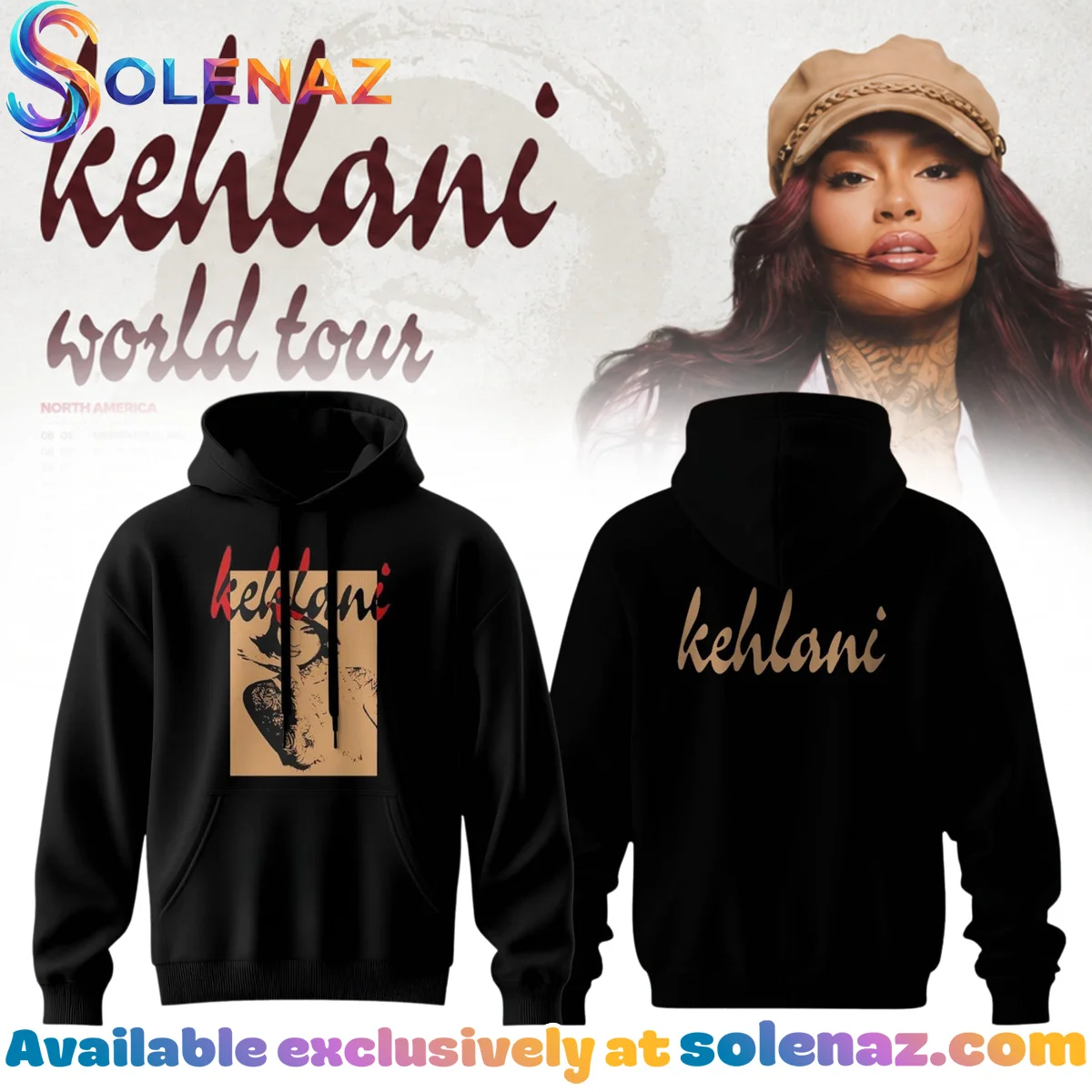 Kehlani World Tour Signature Shirt & Hoodie (Release 2)