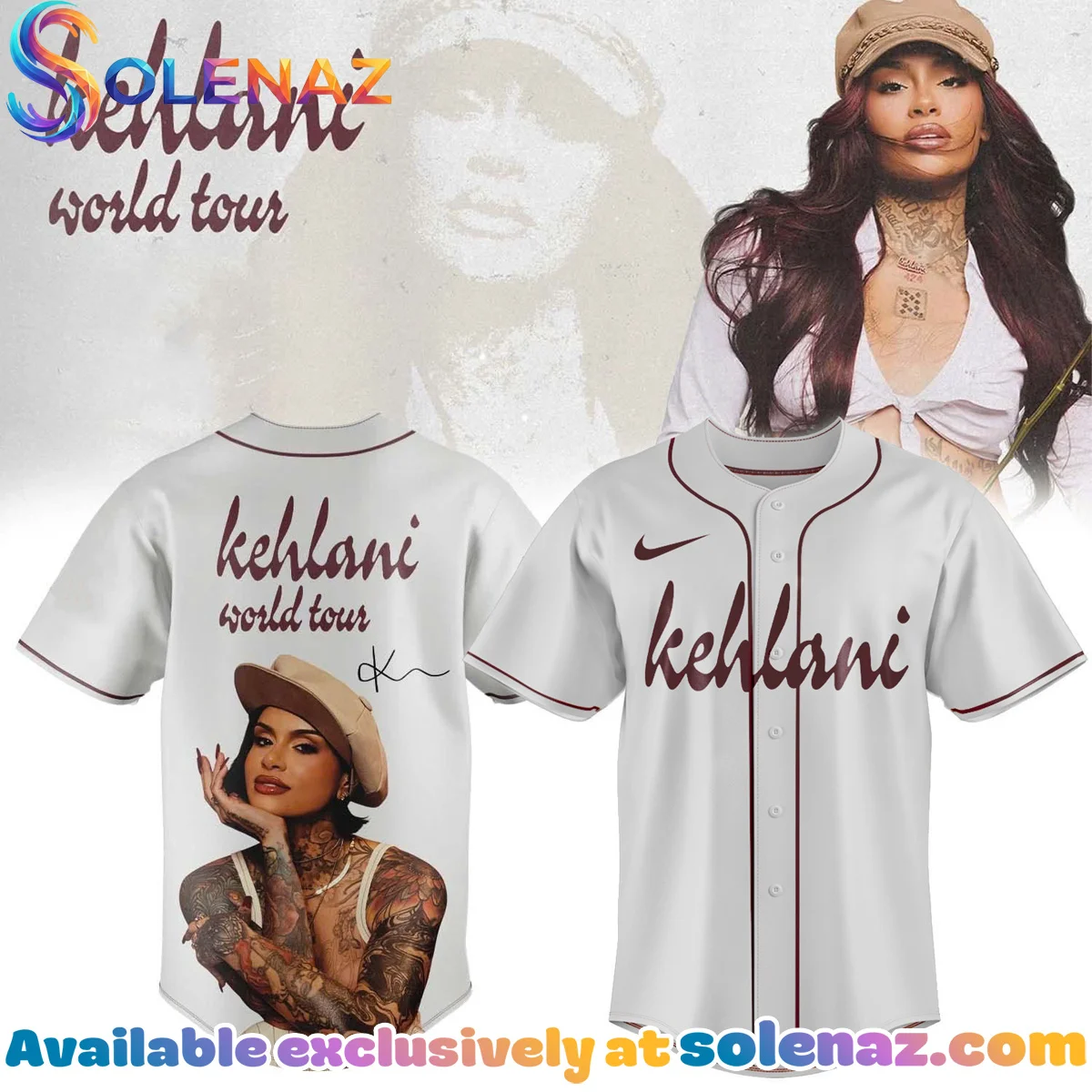 Kehlani World Tour Signature Jersey - Part 6