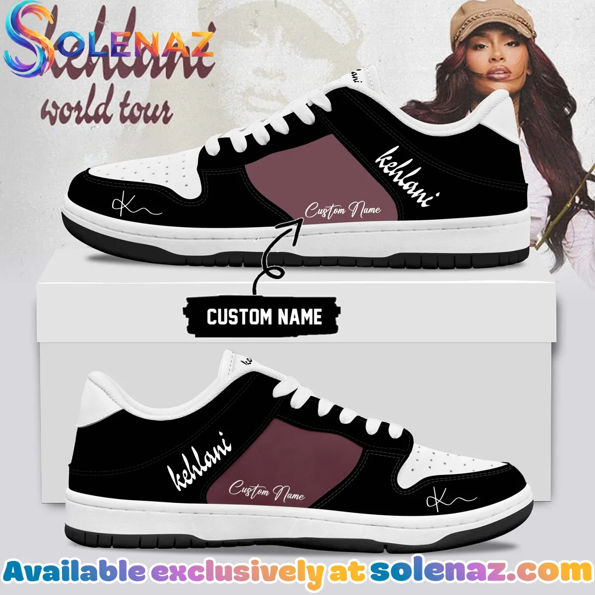 Kehlani World Tour Signature Custom Air Force 1 & Jordan 1 Shoes [Batch 18]
