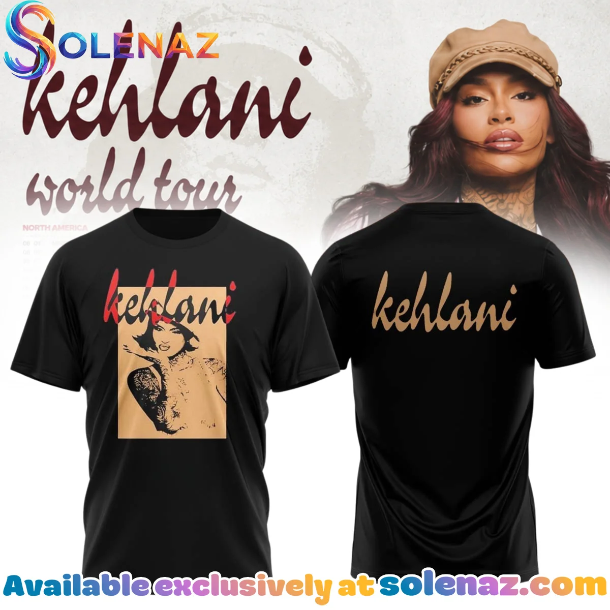 Kehlani World Tour Signature T-Shirt & Hoodie [Batch 29]