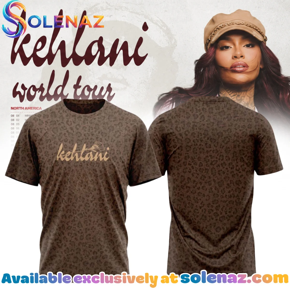 Kehlani World Tour Signature Shirt & Hoodie (Design 26)