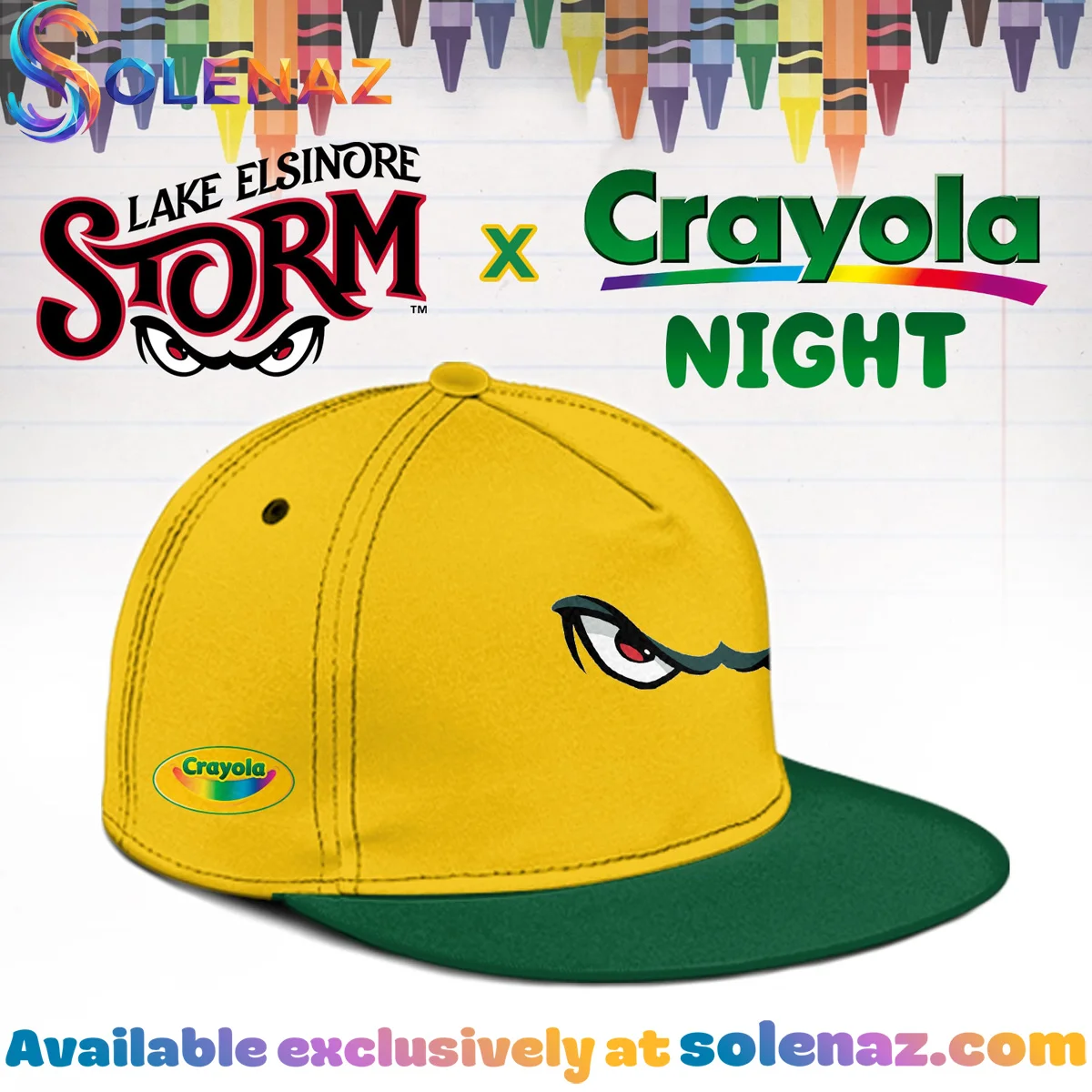 Lake Elsinore Storm Crayola Night Jersey Lake Elsinore Storm Crayola Night Jersey