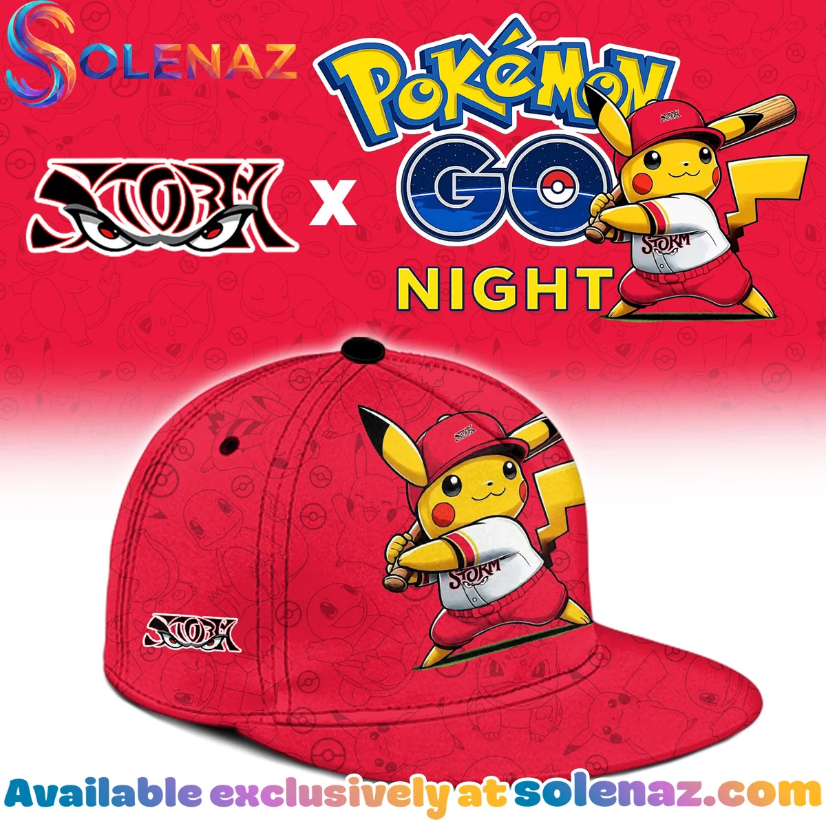 Lake Elsinore Storm x Pokemon GO Jersey Lake Elsinore Storm x Pokemon GO Jersey