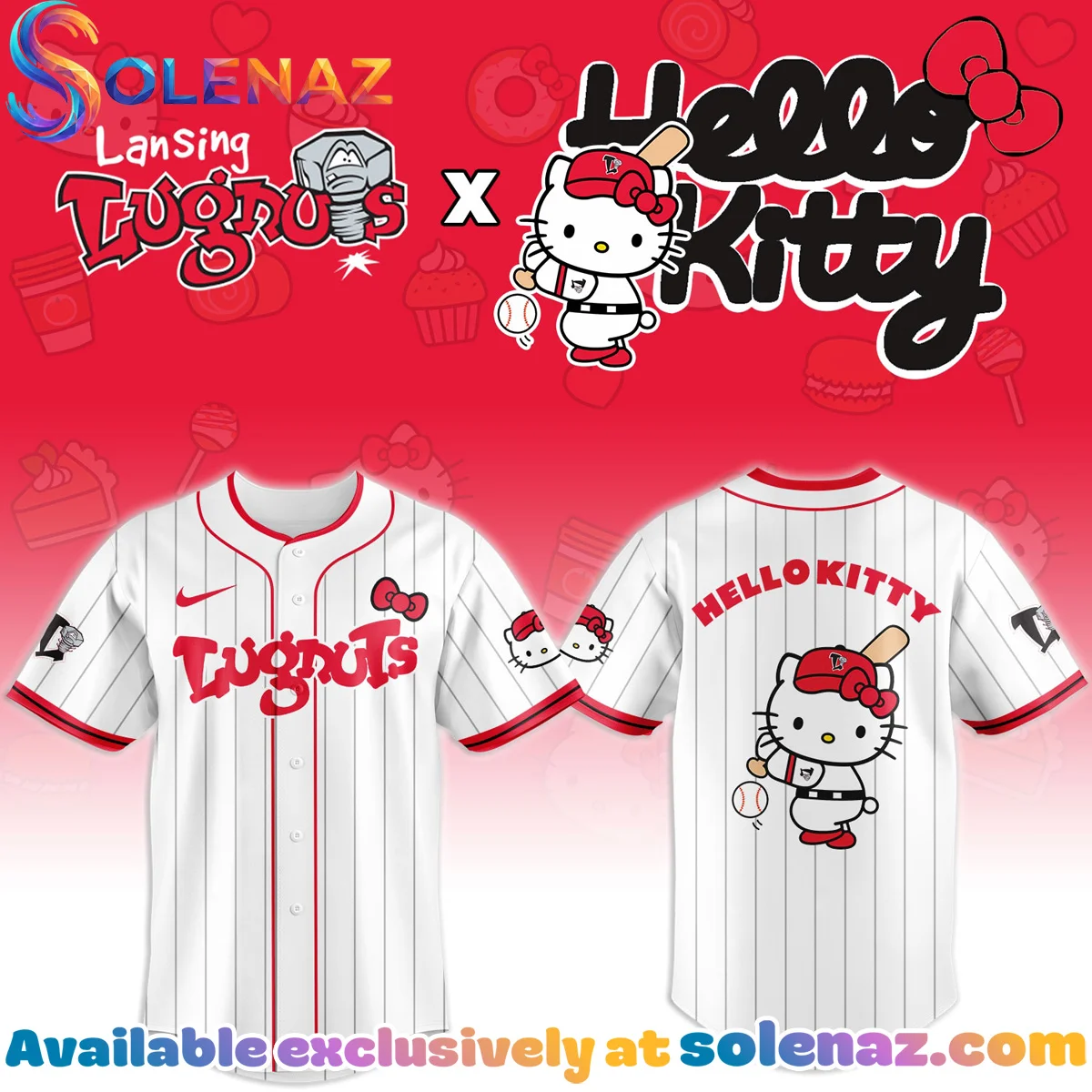 Lansing Lugnuts HK Night Jersey Lansing Lugnuts HK Night Jersey