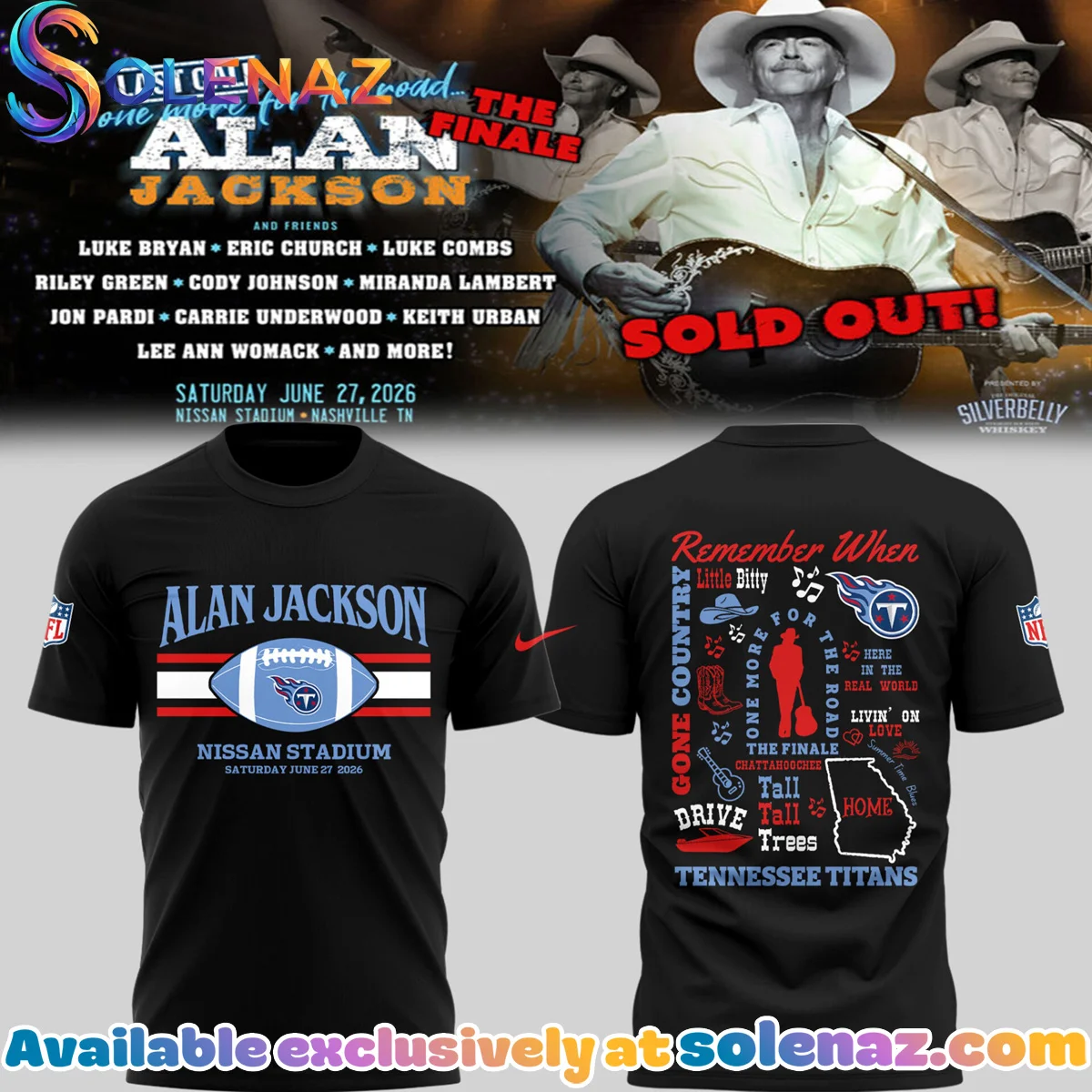 Alan Jackson Last Call The Finale T-Shirt & Hoodie (Release 1)