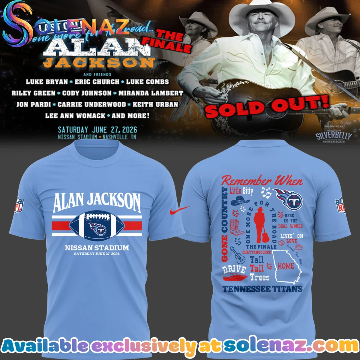 Alan Jackson Last Call The Finale T-Shirt & Hoodie (Style 1)