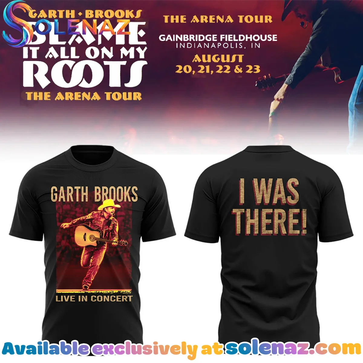 Blame It All On My Roots Arena Tour Shirt & Hoodie [Drop 4]