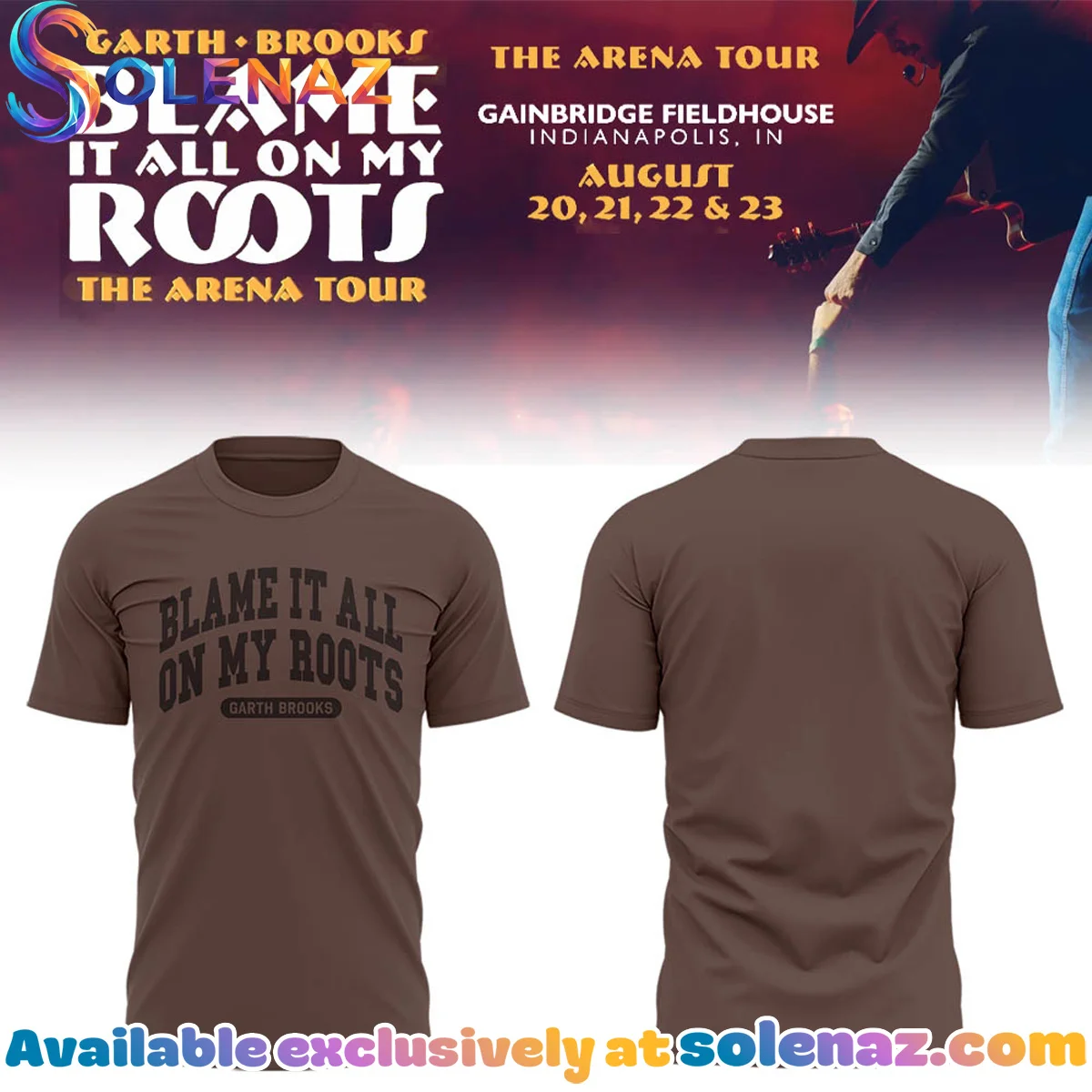 Blame It All On My Roots Arena Tour Shirt & Hoodie - Part 5