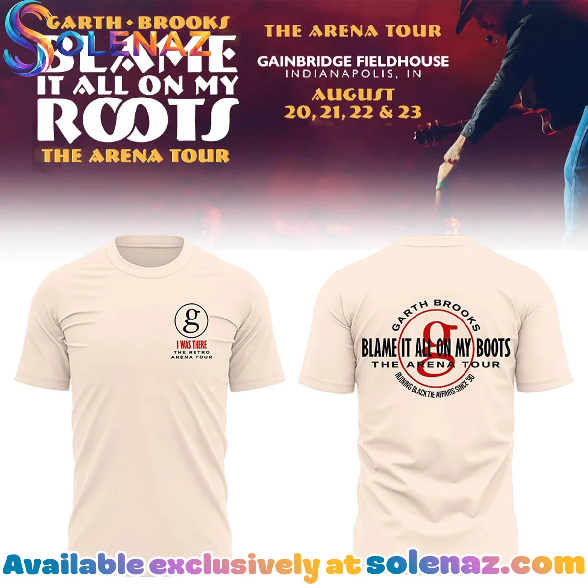 Blame It All On My Roots Arena Tour T-Shirt & Hoodie - Variant 6