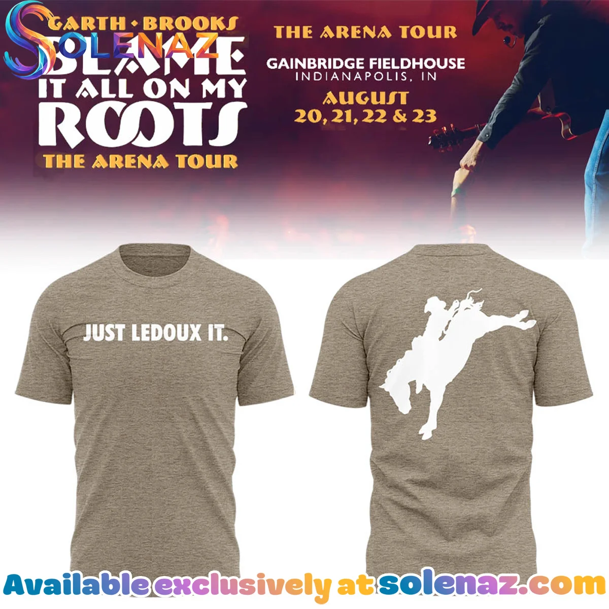 Blame It All On My Roots Arena Tour T-Shirt & Hoodie (Style 7)