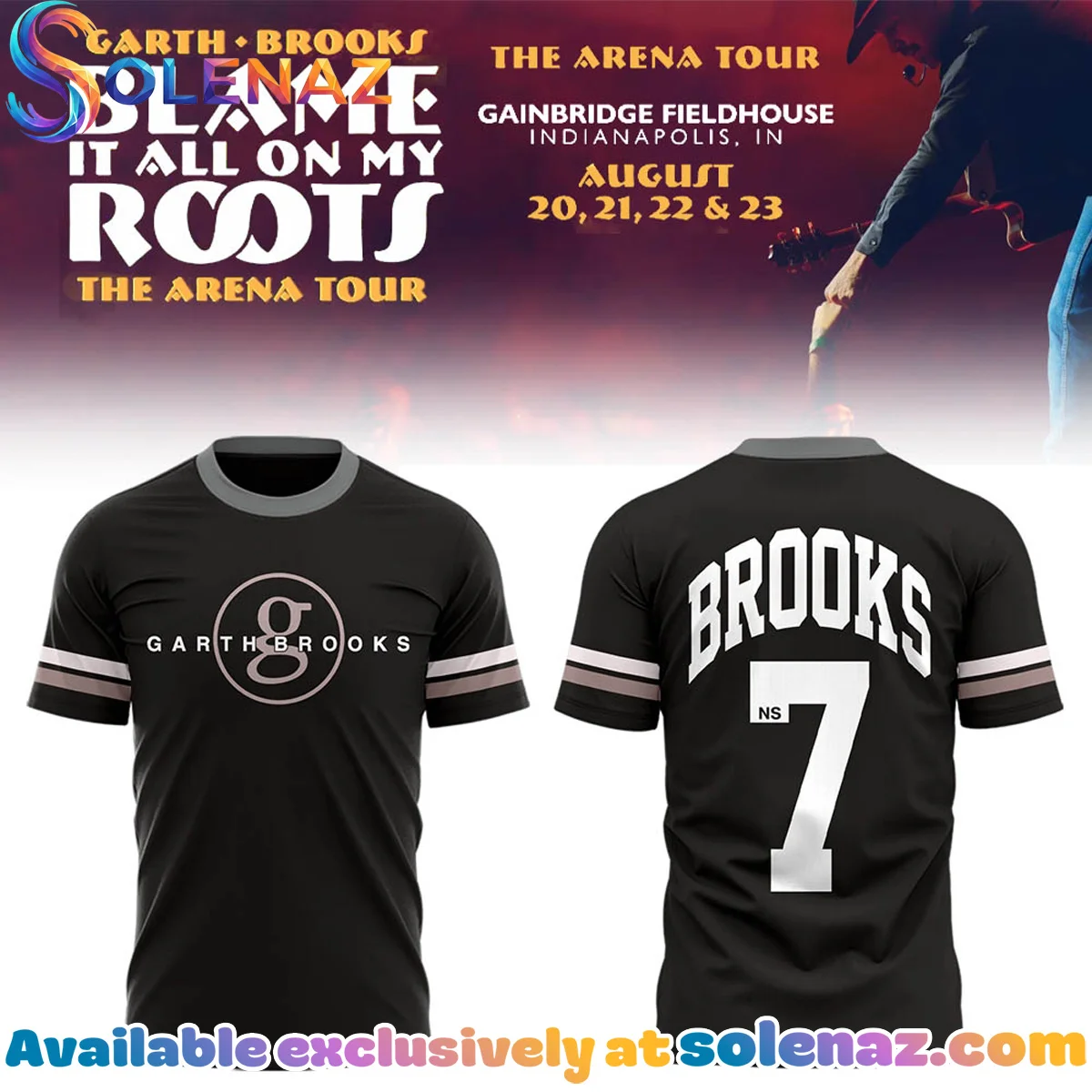 Blame It All On My Roots Arena Tour Shirt & Hoodie [Drop 8]