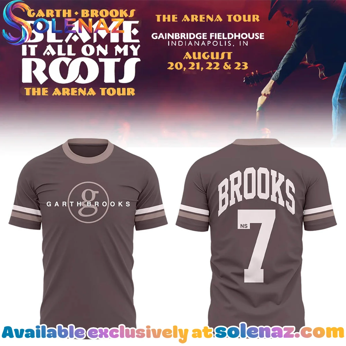 Blame It All On My Roots Arena Tour Shirt & Hoodie [Batch 9]