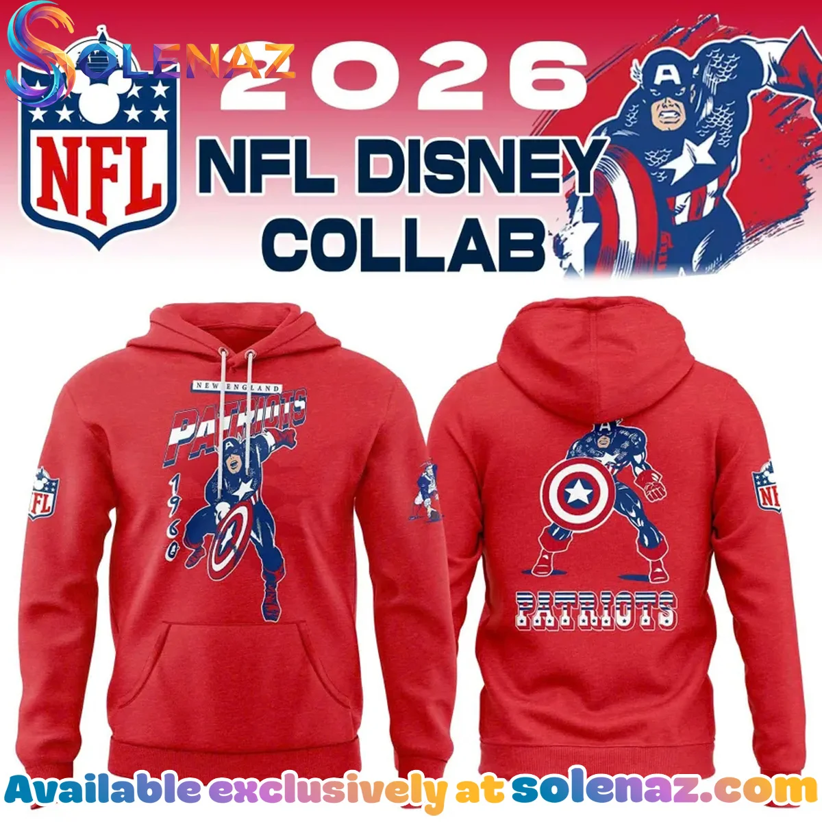 Disney x Patriots Shirt & Hoodie (Release 2)