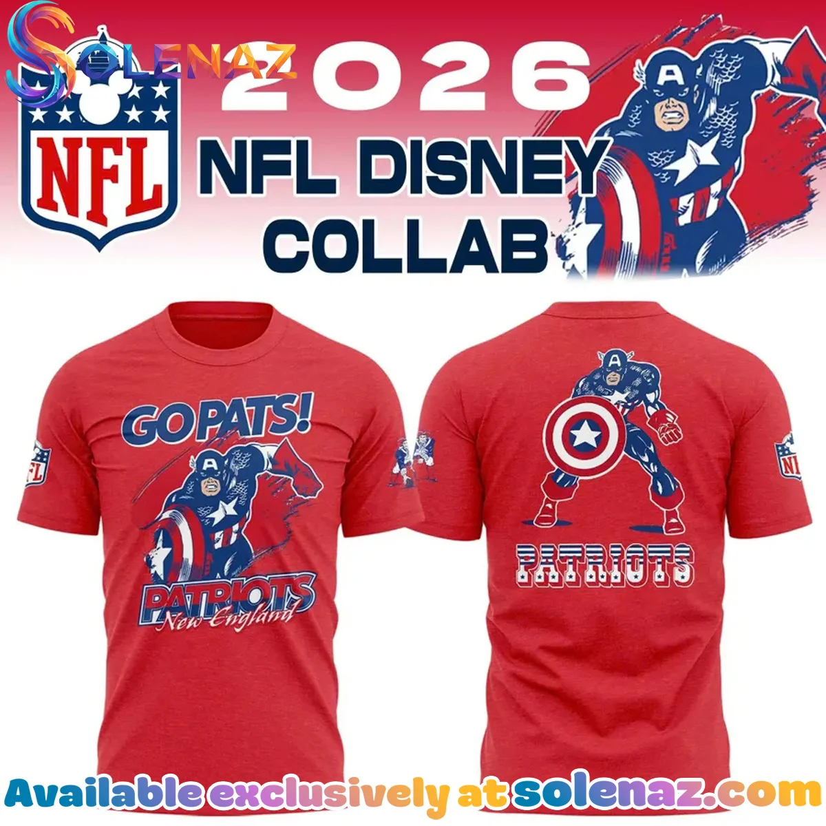 Disney x Patriots Shirt & Hoodie - Series 4
