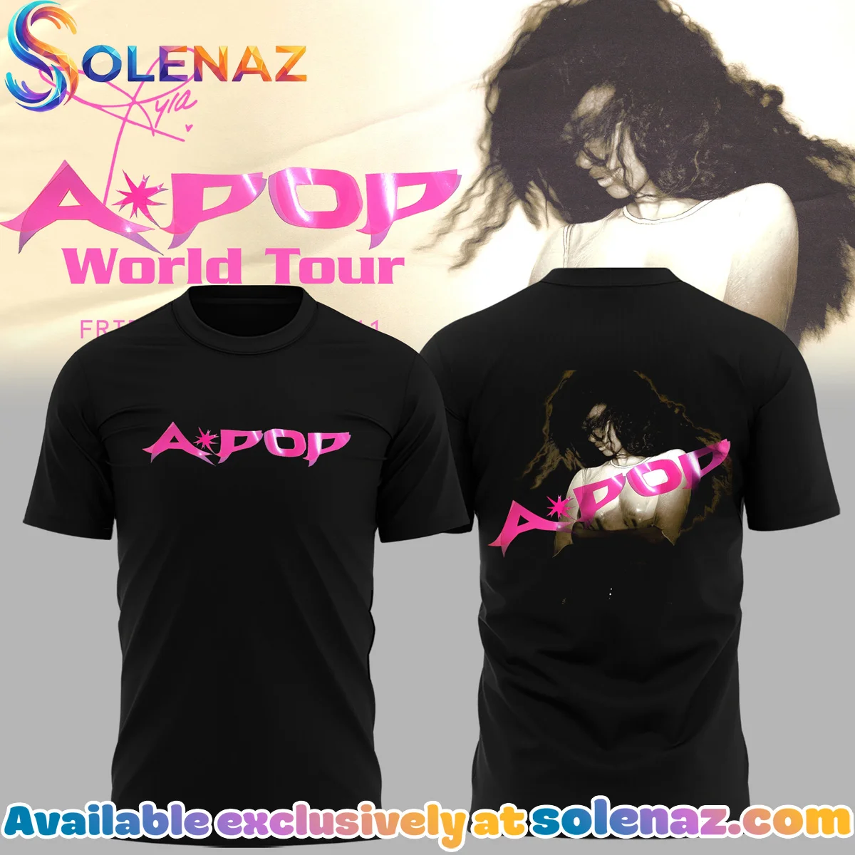 Tyla APOP World Tour Shirt & Hoodie - Series 17