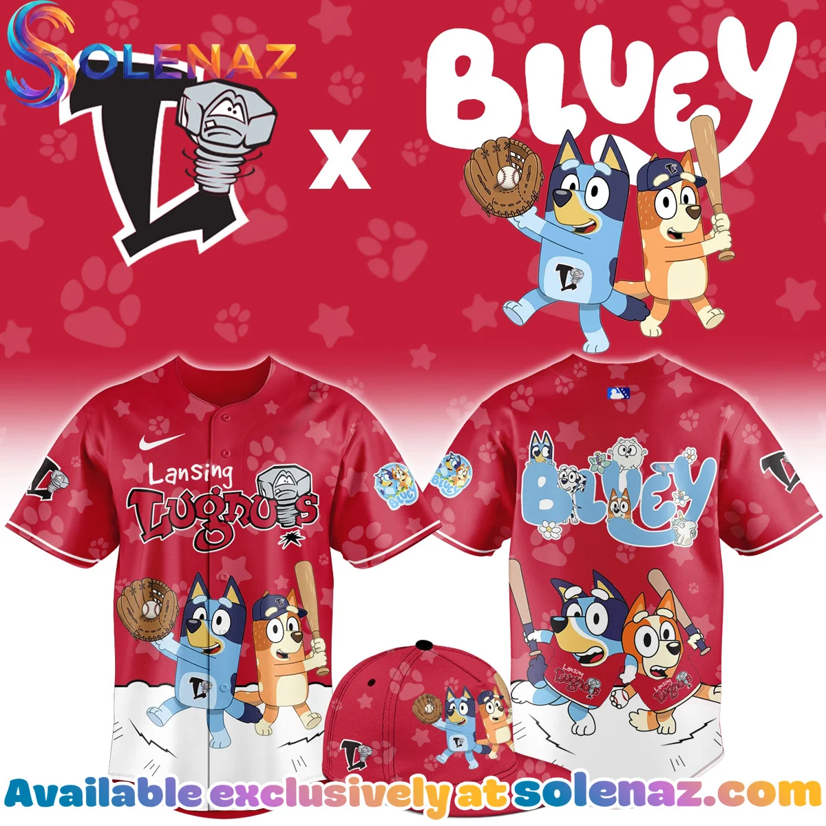 LLugnuts x Bluey Jersey