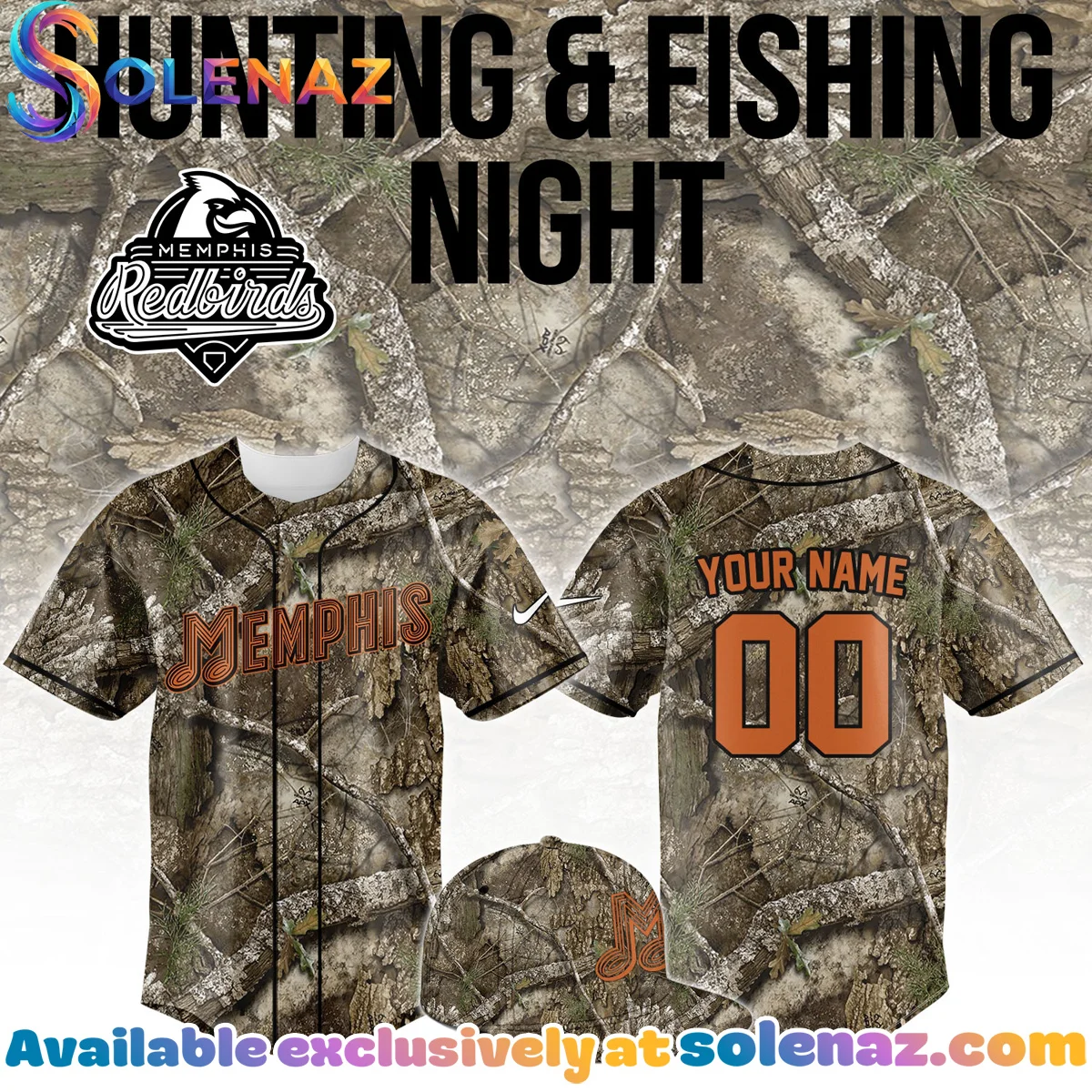 Memphis Hunting And Fishing Jersey