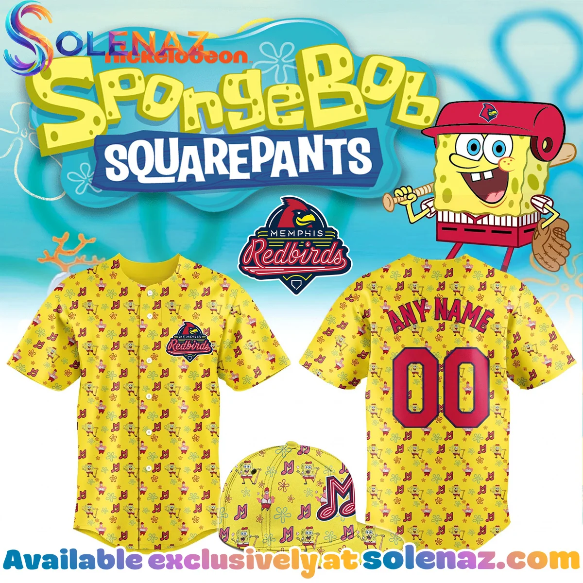 Memphis SpongeBob SquarePants Jersey (Release 1)