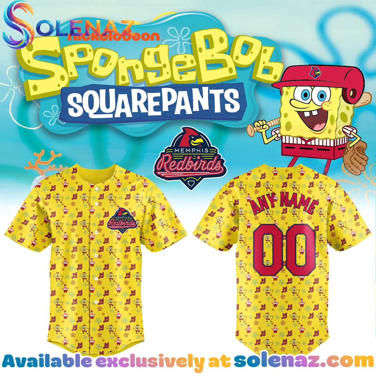 Memphis SpongeBob SquarePants Jersey (Release 1) Memphis SpongeBob SquarePants Jersey (Release 1)
