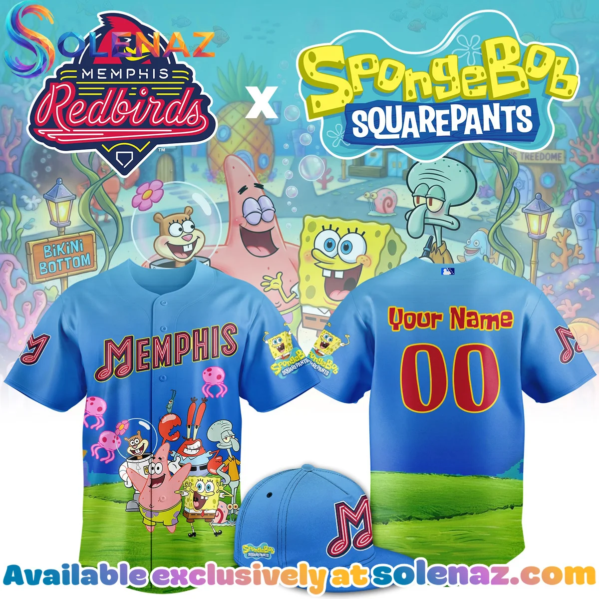 Memphis SpongeBob SquarePants Jersey [Drop 2]