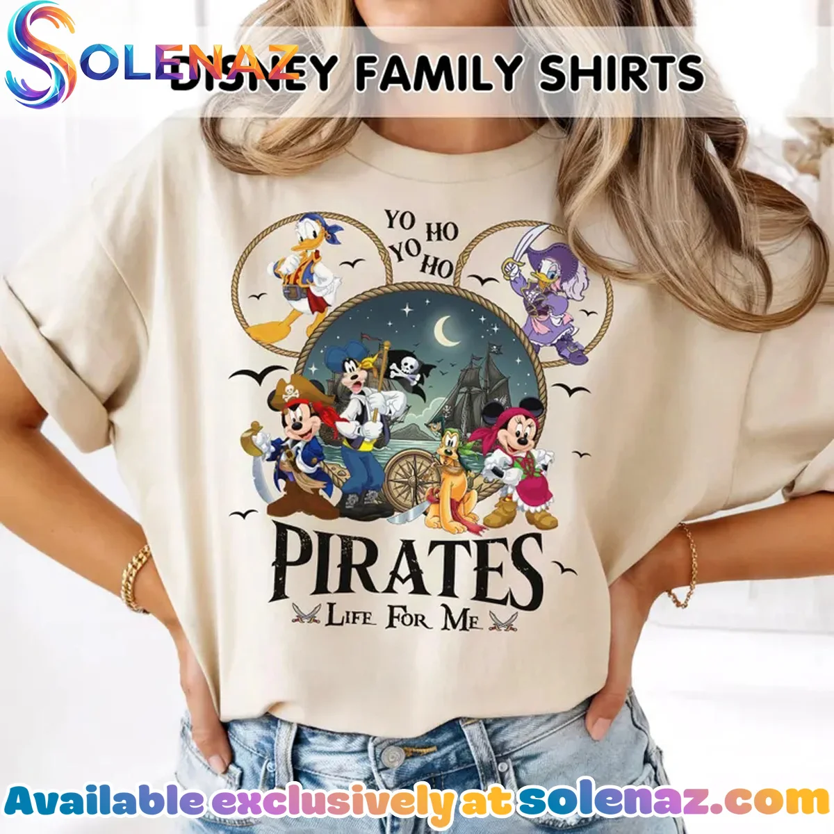 Mickey & Friends, Pirates of the Caribbean T-Shirt & Hoodie